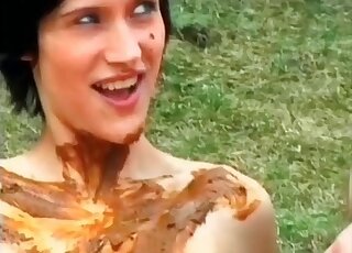 She starts things casually but it ends hardcore