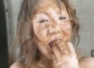 The thick brunettes in this one have a scat kink